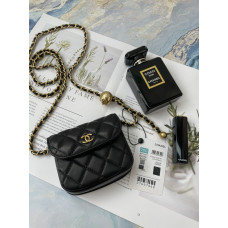 Chanel Gold Ball Chain Shoulder Bag Handbag CHBAG83