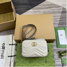 Gucci Marmont Camera Bag 448065 Crossbody Bag Handbag Purse GGBGE08