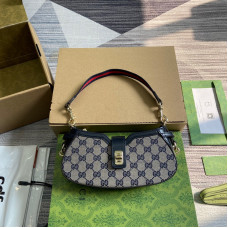 Gucci Moon Side 786015 Shoulder Bag Handbag Purse GGBGF16