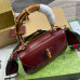 Gucci GG Bamboo 675797 Top Handle Handbag Crossbody Bag GGBGA01