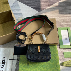 Gucci GG Bamboo 786482 Top Handle Handbag Crossbody Bag GGBGA13