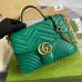 Gucci GG Marmont 498110 Top Handle Handbag Crossbody Bag GGBGA25 Gucci GG Marmont 498110 Top Handle Handbag Crossbody Bag GGBGA25