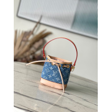 Louis Vuitton LV Denim Nano Neonoe M01700 Bucket Bag Shoulder Bag Hobo LLBGE12 Louis Vuitton LV Denim Nano Neonoe M01700 Bucket Bag Shoulder Bag Hobo LLBGE12