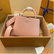 Louis Vuitton LV Capucines PM M22178 Tote Handbag Bag Purse LLBGC05