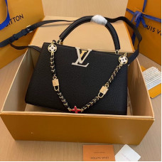 Louis Vuitton LV Capucines MM M23950 Tote Handbag Bag Purse LLBGC14