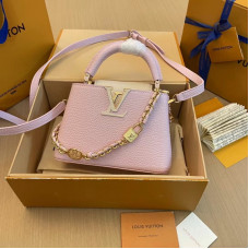 Louis Vuitton LV Capucines Mini M23951 Tote Handbag Bag Purse LLBGC15 Louis Vuitton LV Capucines Mini M23951 Tote Handbag Bag Purse LLBGC15