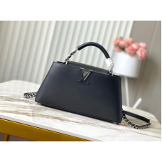 Louis Vuitton LV Capucines East West PM M24706 M48865 Tote Handbag Bag Purse LLBGC36 Louis Vuitton LV Capucines East West PM M24706 M48865 Tote Handbag Bag Purse LLBGC36