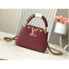 Louis Vuitton LV Capucines Flower Crown Mini M24583 M48865 Tote Handbag Bag Purse LLBGC54 Louis Vuitton LV Capucines Flower Crown Mini M24583 M48865 Tote Handbag Bag Purse LLBGC54