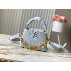 Louis Vuitton LV Capucines Mini M48865 Tote Handbag Bag Purse LLBGC61 Louis Vuitton LV Capucines Mini M48865 Tote Handbag Bag Purse LLBGC61
