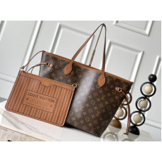 Louis Vuitton LV Neverfull MM Inside Out M12061 Tote Shoulder Bag Shopping Bag LLBGJ09 Louis Vuitton LV Neverfull MM Inside Out M12061 Tote Shoulder Bag Shopping Bag LLBGJ09