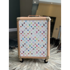 Louis Vuitton LV Rolling Trunk Rolling Luggage Wheels Suitcase LLBGU08
