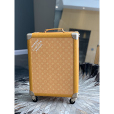 Louis Vuitton LV Rolling Trunk Rolling Luggage Wheels Suitcase LLBGU09