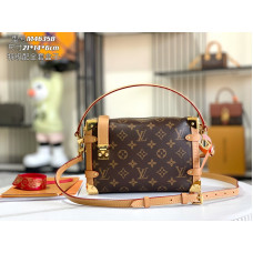Louis Vuitton LV Side Trunk PM M46358 Shoulder Bag Crossbody Bag LLBGA146 Louis Vuitton LV Side Trunk PM M46358 Shoulder Bag Crossbody Bag LLBGA146