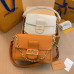 Louis Vuitton LV Dauphine Soft M25050 Shoulder Bag Crossbody Bag LLBGA20