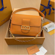 Louis Vuitton LV Dauphine Soft M25048 Shoulder Bag Crossbody Bag LLBGA21