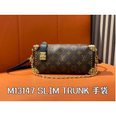 Louis Vuitton LV Slim Trunk M13147 Shoulder Bag Crossbody Bag LLBGA212 Louis Vuitton LV Slim Trunk M13147 Shoulder Bag Crossbody Bag LLBGA212