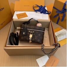 Louis Vuitton LV Vanity Chain Pouch M47125 Shoulder Bag Crossbody Bag LLBGA25