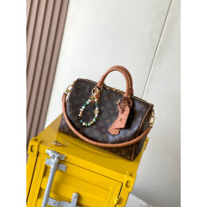 Louis Vuitton LV Speedy Soft 30 Dark M87212 Shoulder Bag Top Handle Bag LLBGL23 Louis Vuitton LV Speedy Soft 30 Dark M87212 Shoulder Bag Top Handle Bag LLBGL23