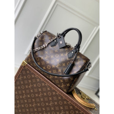 Louis Vuitton LV Speedy Soft 30 Dark M12243 Shoulder Bag Top Handle Bag LLBGL31 Louis Vuitton LV Speedy Soft 30 Dark M12243 Shoulder Bag Top Handle Bag LLBGL31