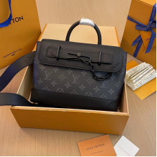 Louis Vuitton LV Steamer M46953 Tote Bag Handbag LLBGF04 Louis Vuitton LV Steamer M46953 Tote Bag Handbag LLBGF04