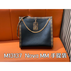 Louis Vuitton LV Nova MM M13137 Tote Bag Handbag LLBGF09 Louis Vuitton LV Nova MM M13137 Tote Bag Handbag LLBGF09