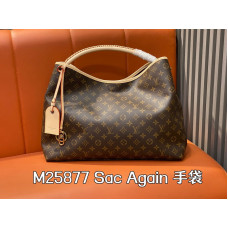 Louis Vuitton LV Sac Again Artsy M25877 Tote Bag Handbag LLBGF29 Louis Vuitton LV Sac Again Artsy M25877 Tote Bag Handbag LLBGF29