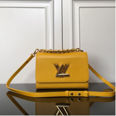 Louis Vuitton LV Twist MM M59887 Shoulder Bag Handbag Purse LLBGQ16