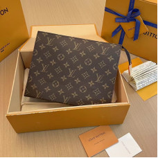 Louis Vuitton LV Pocheet M83547 Clutch Purse Cosmetic Bag LLBGG08 Louis Vuitton LV Pocheet M83547 Clutch Purse Cosmetic Bag LLBGG08