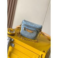 Louis Vuitton LV MINI BUMBAG M83353 Clutch Purse Cosmetic Bag LLBGG115 Louis Vuitton LV MINI BUMBAG M83353 Clutch Purse Cosmetic Bag LLBGG115