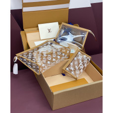 Louis Vuitton LV Trio Poche Toilette M11390 Clutch Purse Cosmetic Bag LLBGG25 Louis Vuitton LV Trio Poche Toilette M11390 Clutch Purse Cosmetic Bag LLBGG25
