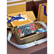 Louis Vuitton LV Gaston Shoulder Bag M83466 Clutch Purse Cosmetic Bag LLBGG33 Louis Vuitton LV Gaston Shoulder Bag M83466 Clutch Purse Cosmetic Bag LLBGG33