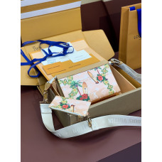 Louis Vuitton LV Gaston Shoulder Bag M83466 Clutch Purse Cosmetic Bag LLBGG34 Louis Vuitton LV Gaston Shoulder Bag M83466 Clutch Purse Cosmetic Bag LLBGG34