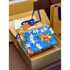 Louis Vuitton LV Pochette Voyage M41696 Clutch Purse Cosmetic Bag LLBGG45 Louis Vuitton LV Pochette Voyage M41696 Clutch Purse Cosmetic Bag LLBGG45