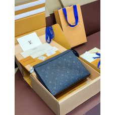 Louis Vuitton LV Pochette Voyage M61692 Clutch Purse Cosmetic Bag LLBGG50 Louis Vuitton LV Pochette Voyage M61692 Clutch Purse Cosmetic Bag LLBGG50