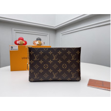 Louis Vuitton LV Pochette Cles M13560 Clutch Purse Cosmetic Bag LLBGG71 Louis Vuitton LV Pochette Cles M13560 Clutch Purse Cosmetic Bag LLBGG71