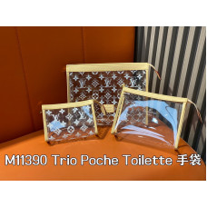 Louis Vuitton LV Trio Poche Toilette M11390 Clutch Purse Cosmetic Bag LLBGG73 Louis Vuitton LV Trio Poche Toilette M11390 Clutch Purse Cosmetic Bag LLBGG73