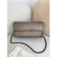 Valentino Garavani VRING Calfskin Shoulder Bag Crossbody Bag 2099 Valentino Garavani VRING Calfskin Shoulder Bag Crossbody Bag 2099