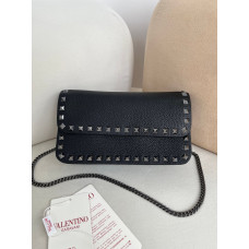 Valentino Garavani VRING Calfskin Shoulder Bag Crossbody Bag 2099 Valentino Garavani VRING Calfskin Shoulder Bag Crossbody Bag 2099
