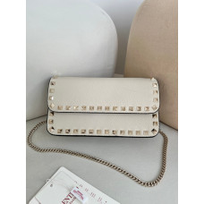 Valentino Garavani VRING Calfskin Shoulder Bag Crossbody Bag 2099 Valentino Garavani VRING Calfskin Shoulder Bag Crossbody Bag 2099