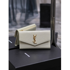 Yves Saint Lauren YSL Uptown Large Wallet 582124 Clutch Purse Handbag MMYSJ12