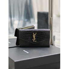Yves Saint Lauren YSL Uptown Large Wallet 582124 Clutch Purse Handbag MMYSJ13