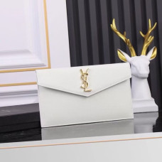 Yves Saint Lauren YSL Uptown Large Wallet Envelope 565739 Clutch Purse Handbag MMYSJ35