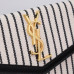 Yves Saint Lauren YSL Uptown Large Wallet Envelope 565739 Clutch Purse Handbag MMYSJ39
