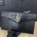Yves Saint Lauren YSL Uptown Large Wallet Envelope 565739 Clutch Purse Handbag MMYSJ40