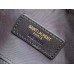Yves Saint Lauren YSL Monogram Zipper 636312 Clutch Purse Handbag MMYSJ48