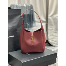 Yves Saint Lauren YSL LE 5A7 Large 753837 Hobo Bucket Bag Shoulder Bag MMYSB04