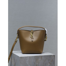 Yves Saint Lauren YSL LE 37 Small 749036 Hobo Bucket Bag Shoulder Bag MMYSB13