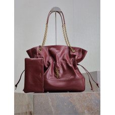 Yves Saint Lauren YSL Jamie 4.3 Large POCHON 809824 Hobo Bucket Bag Shoulder Bag MMYSB31