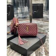 Yves Saint Lauren YSL Lou Camera Bag 520534 Shoulder Bag Crossbody Bag Purse MMYSE10