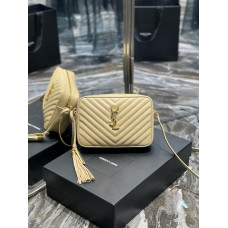 Yves Saint Lauren YSL Lou Camera Bag 520534 Shoulder Bag Crossbody Bag Purse MMYSE13